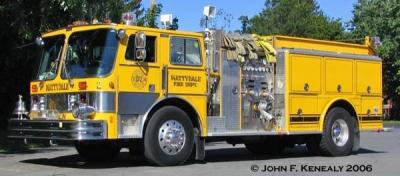 1987 Hahn Engine

1000 GPM Pump / 750 gallon water tank
Engine 2, later became engine 1 and was our reserve engine that was 4th out for structure alarms and 1st out for trash/outdoor/vehicle fires. Engine 1 carried a large quantity of AFFF and haz-mat spill control supplies.